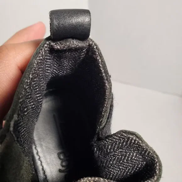 Zara Boys Leather Black Boots. Size 30 EU. SKU# B-14 - Picture 10 of 16